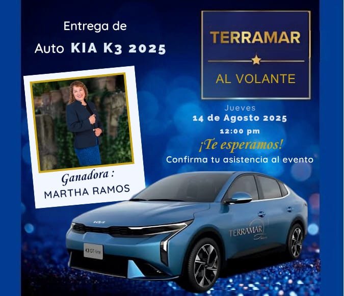 Entrega Terramar al volante